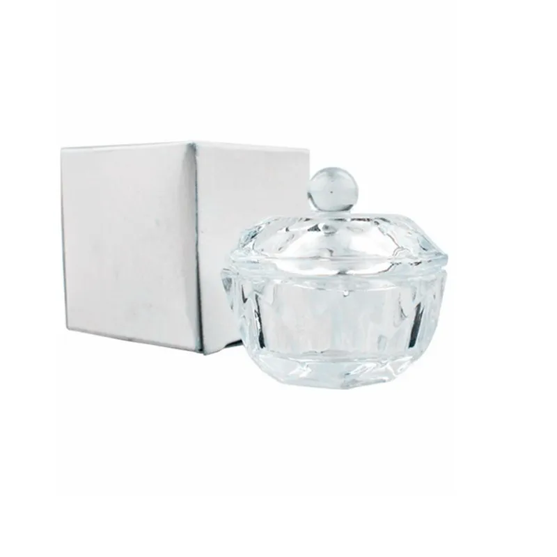 Новый акриловый набор для ногтей прозрачный белый цвет акриловая тарелка