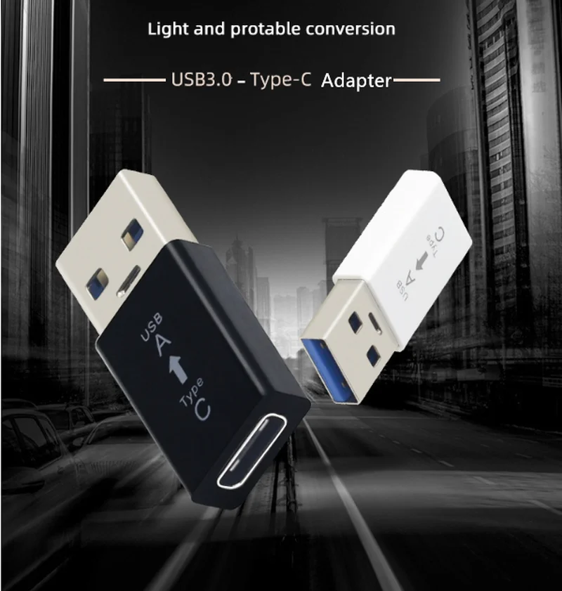 USB Type C OTG Adapter Type-C to 3.0 Converter For Macbook for Samsung S10 Huawei P20 Xiaomi Connector | Мобильные телефоны и