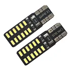 Автомобильный T10 светодиодный 100 194 W5W 168 SMD 24 светодиодный 3014 габаритные огни боковая лампа 12 В постоянного тока, автомобильный габаритный фонарь шт.