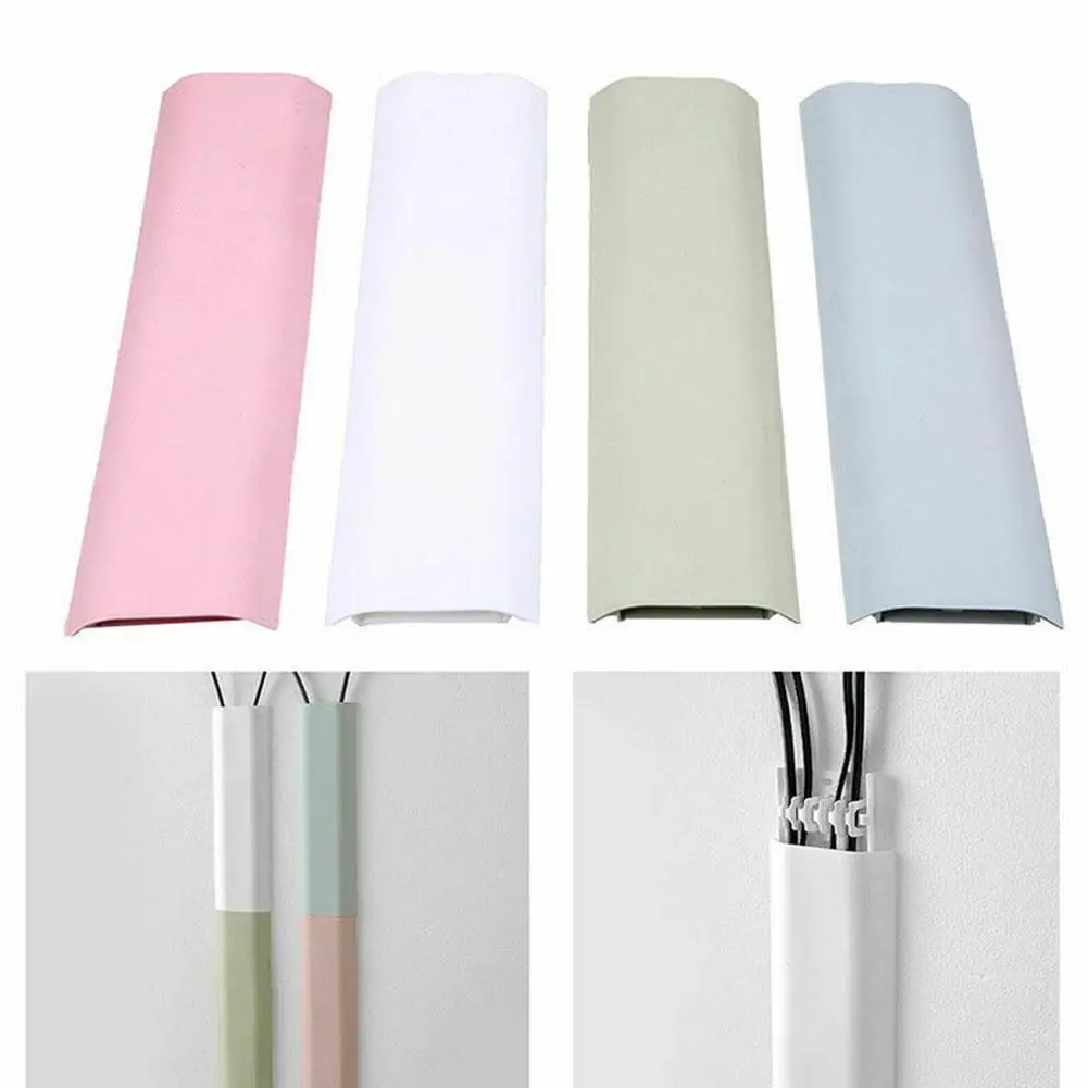 

30cm Adhesive Cable Protector Cover Wall Cover Cable Television Organizer Management Screen Hide Flat Cable