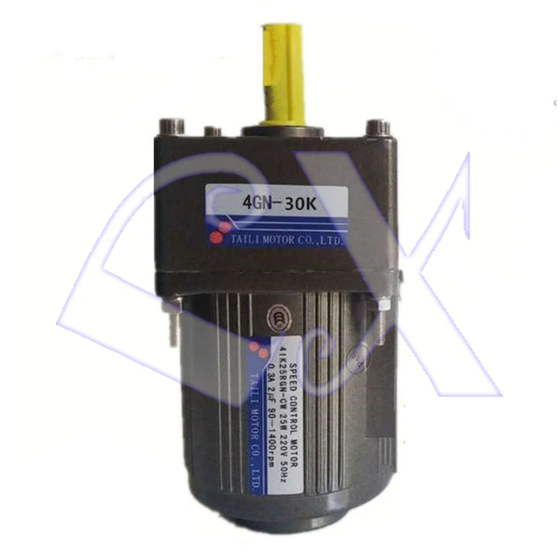 3 фазный редукторный мотор редуктор 4IK25RGN C/4GN30K 300K 25 Вт/220 В|Детали и аксессуары для
