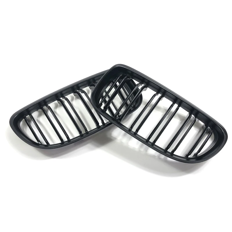 Передний бампер A Pais Kindey двойные планки матовая Черная решетка для BMW 3 серии M3 E90 LCI