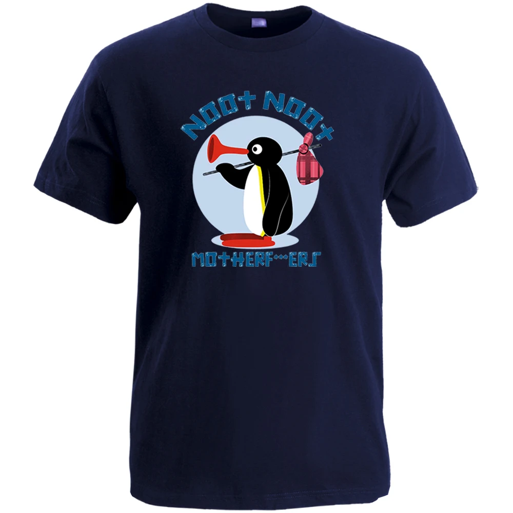 

Kawaii Anime Animal Penguin Noot T Shirt Cotton Loose Vintage Printed T Shirts Top Men Cool Retro Hip Hop Short Sleeve Tshirt
