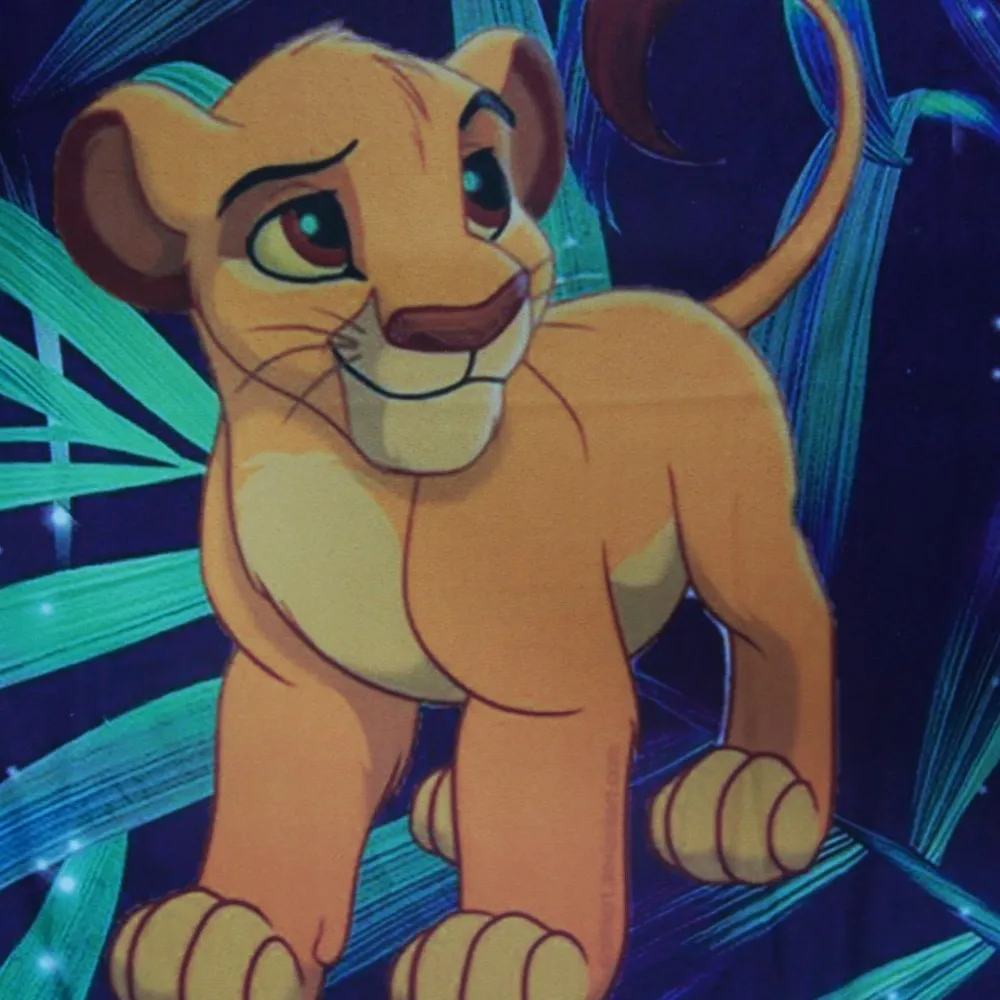 Летнее Детское Спортивное банное полотенце Disney с мультяшным изображением короля