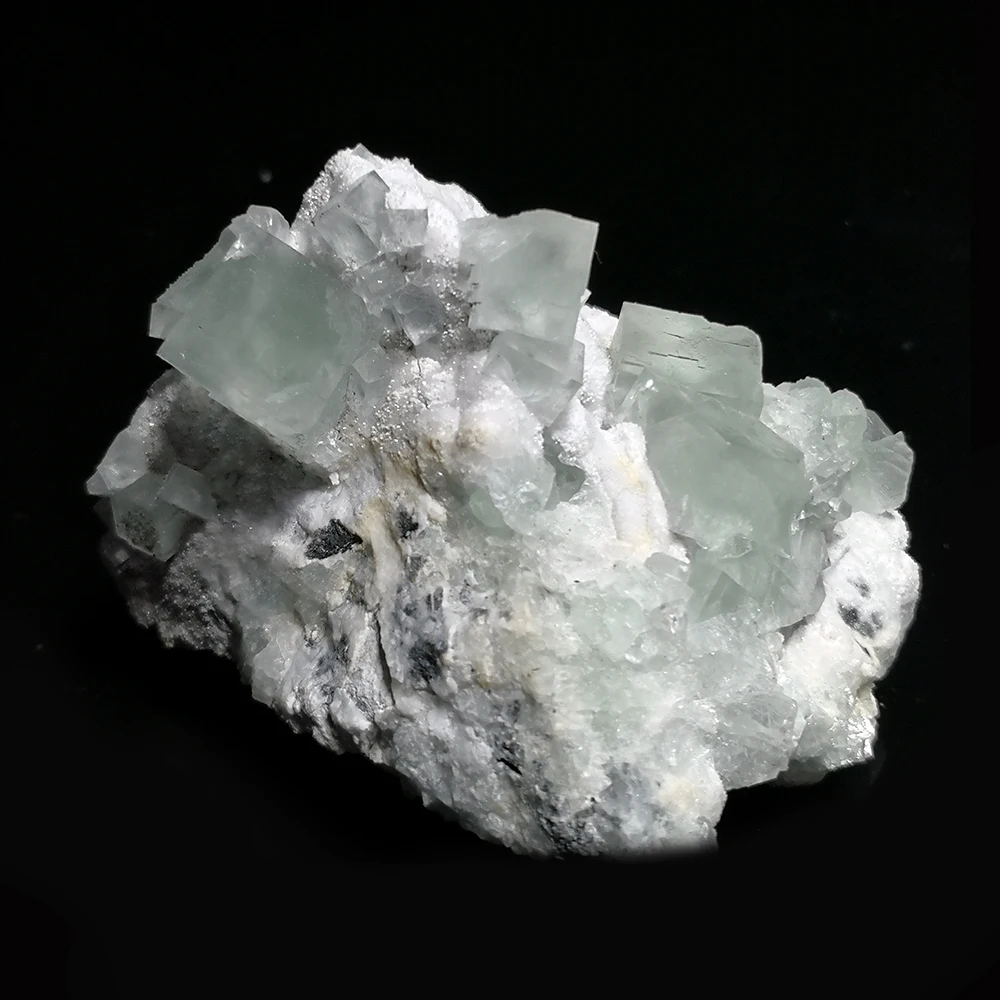 168 г C4-2 натуральный камень зеленый флюорит минеральный кристалл образец из