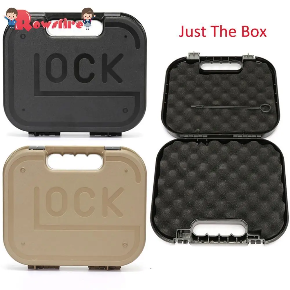 Влагостойкий пластиковый защитный чехол-коробка для хранения Glock мини водные гелевые бусинки Blaster модифицированный внешний черный/коричневый