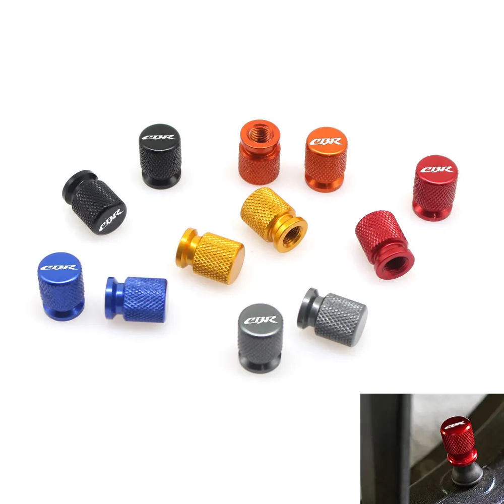 

Универсальные Мотоциклетные аксессуары для Honda CBR 125R 600 F4i 650F/R 1100XX 1000F CBR 600 954 1000 RR, колпачок на стержень клапана колеса