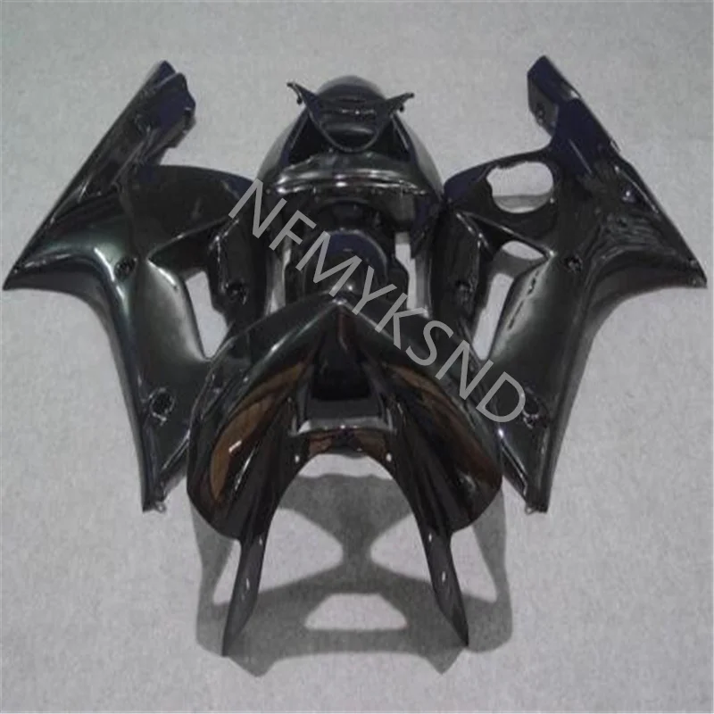 

New Motorcycle Fairing Kits For Kawasaki NINJA ZX6R 636 03-04 ZX6R 2003-2004 ZX6R03 04 full black motobike Fairing set
