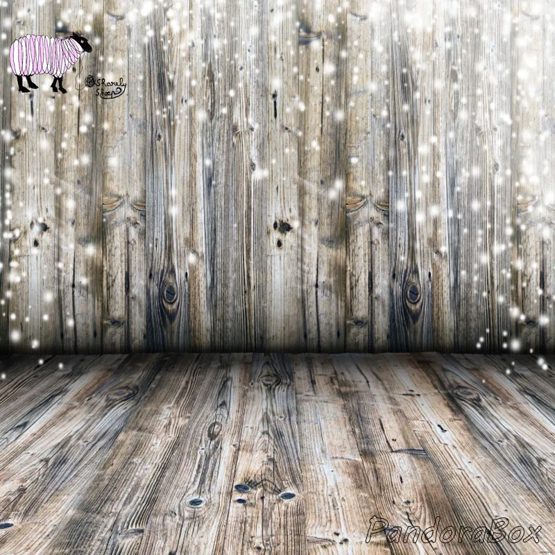 Реквизит для фотосъемки новорожденных ретро имитация деревянного пола тканевый