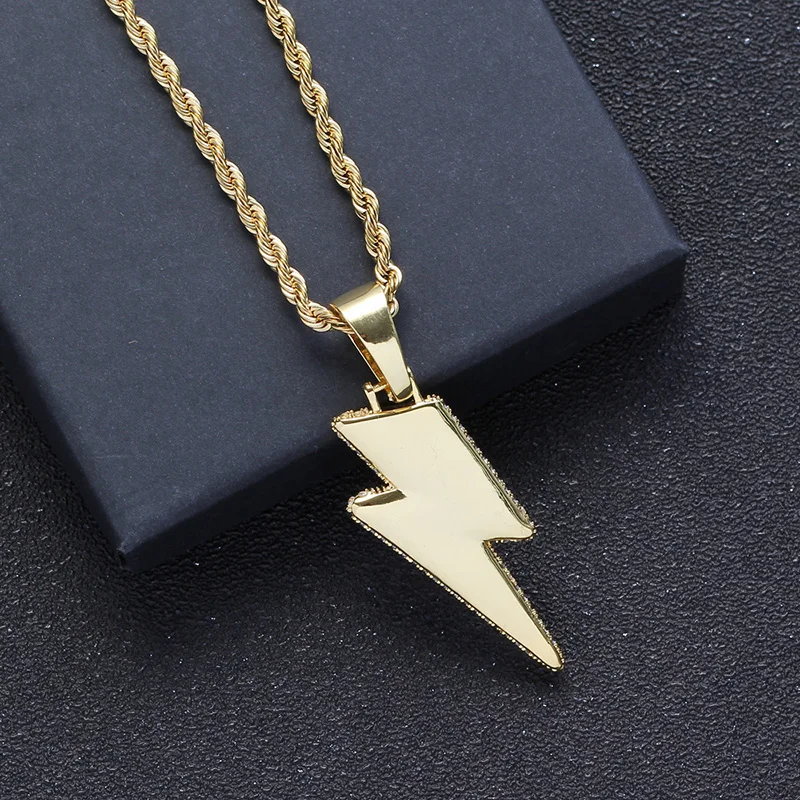 Ожерелье в стиле хип-хоп для женщин и мужчин украшение из кубического циркония