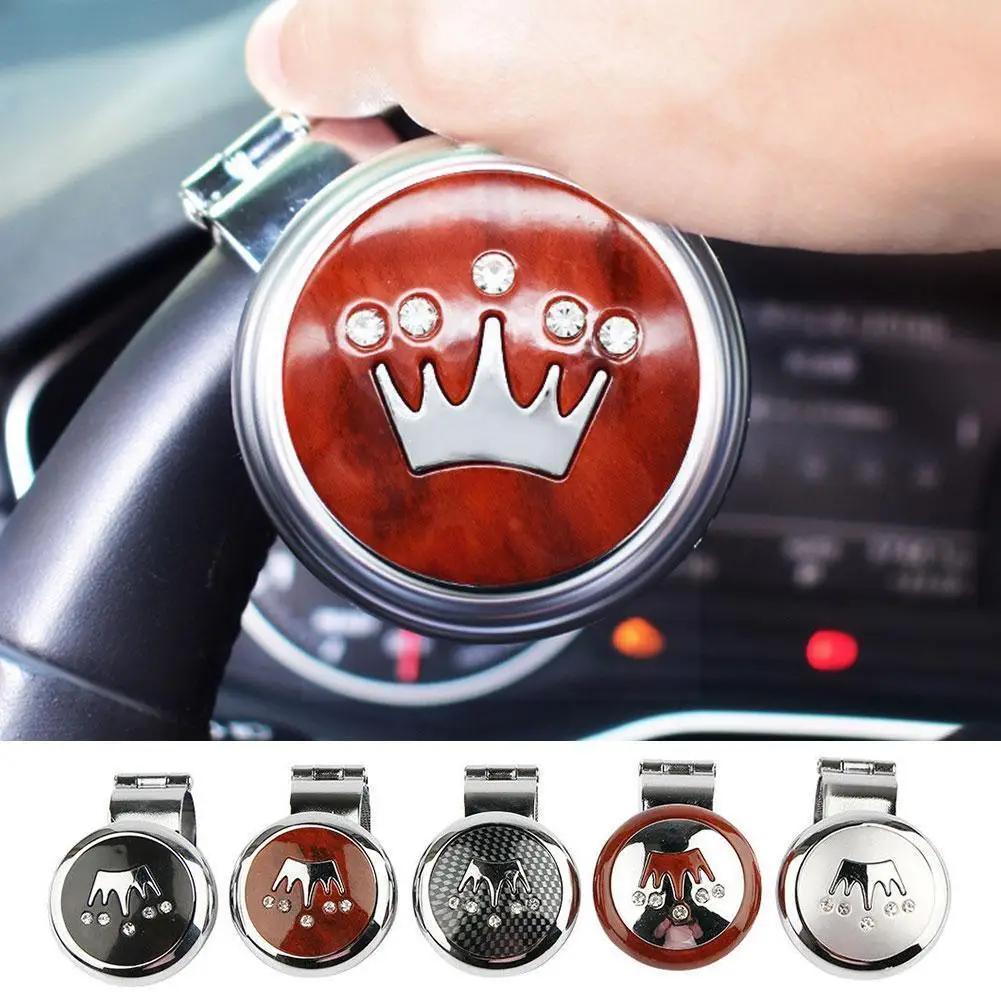 

Car Steering Wheel Aids Power Spinner Handle Assister Spinner Knob Booster Ball For Truck Tractor Steering Wheel Auxiliary Tools