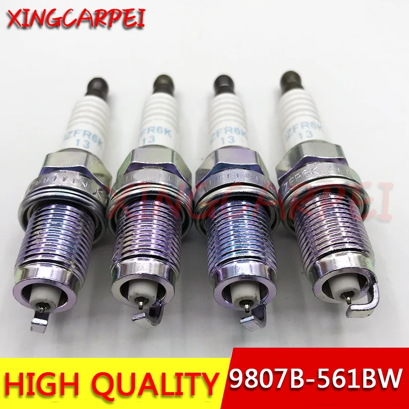 

4pcs High Quality Iridium Spark plug For Honda Civic 1.8L 2006~2013 CR-V 2.0L 2007~2011 Auto Part