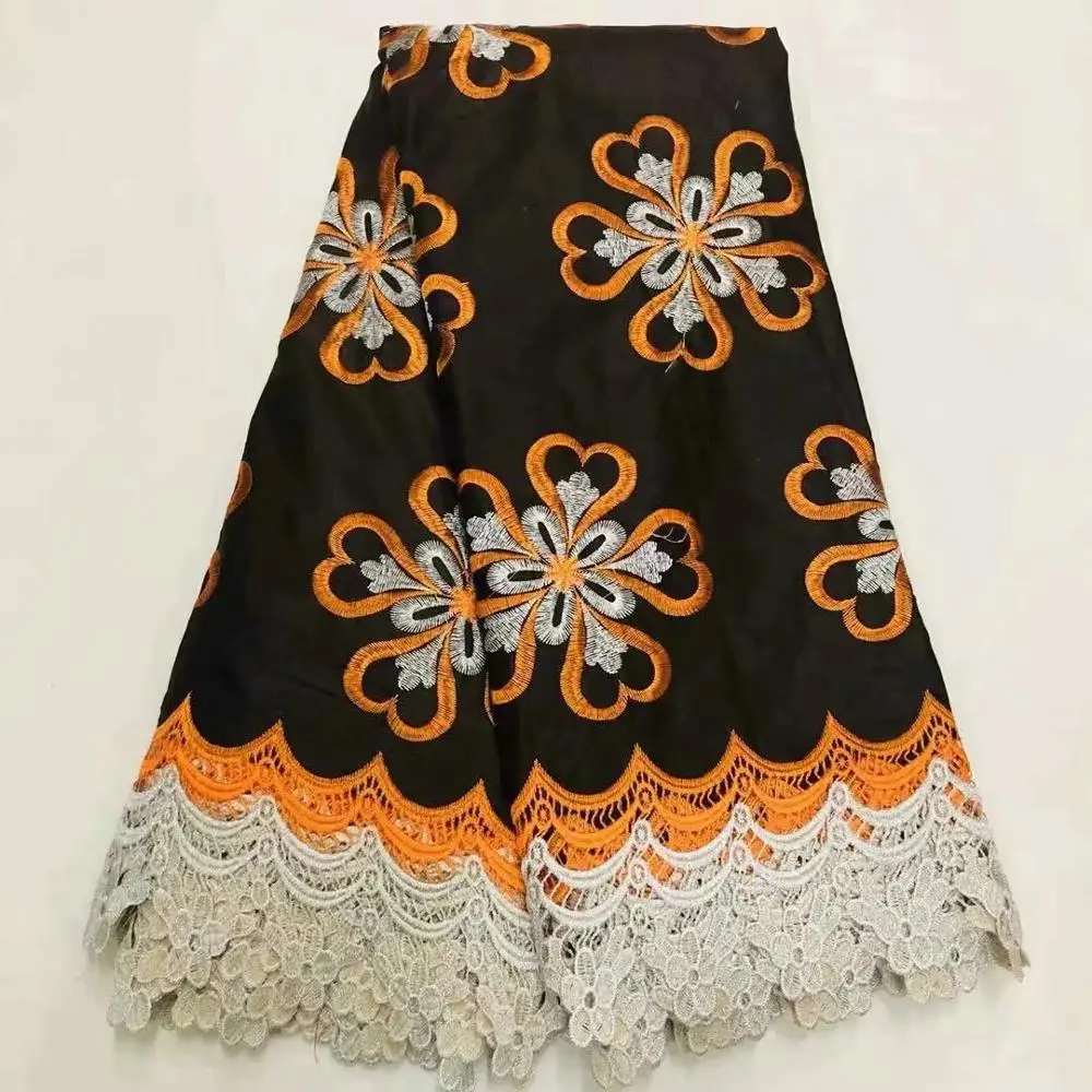 Новое поступление африканская Высококачественная вышивка французская