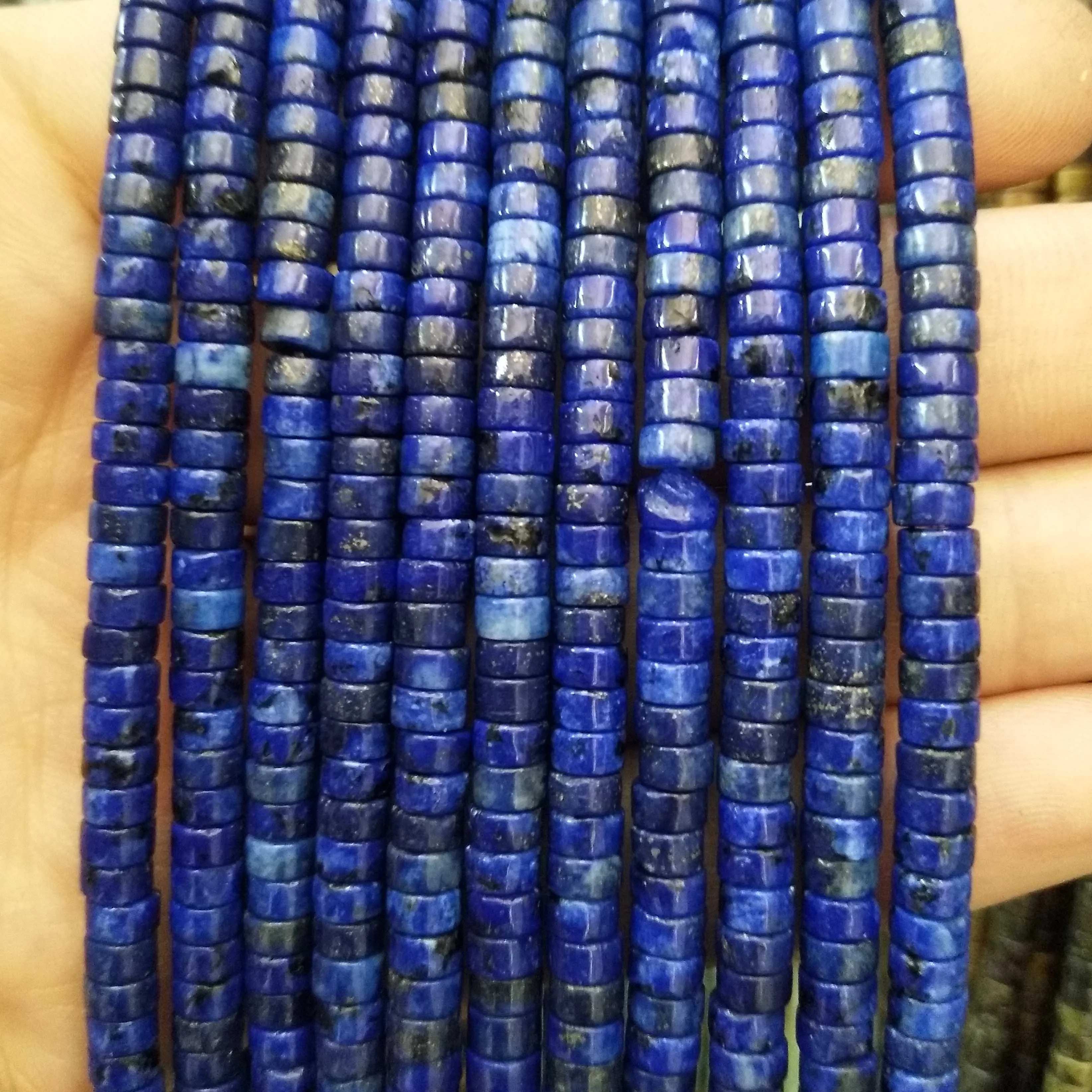 Натуральный камень Агаты нефрит Амазонит лазурит распорка Рондель бусины Шарм DIY