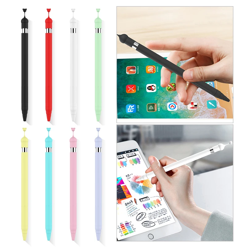 Силиконовый чехол для Apple Pencil 1 защитный Pencil|Стилусы планшетов| |