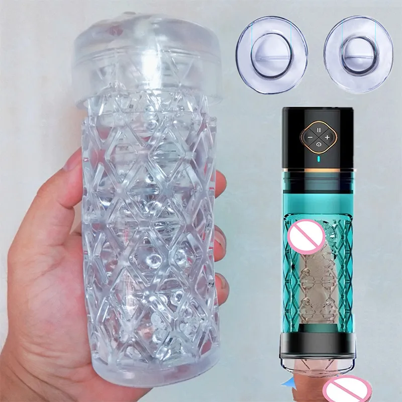 Водяная баня с пенис рукав Для мужчин вагины аксессуары для - Цена: 942,18 руб.