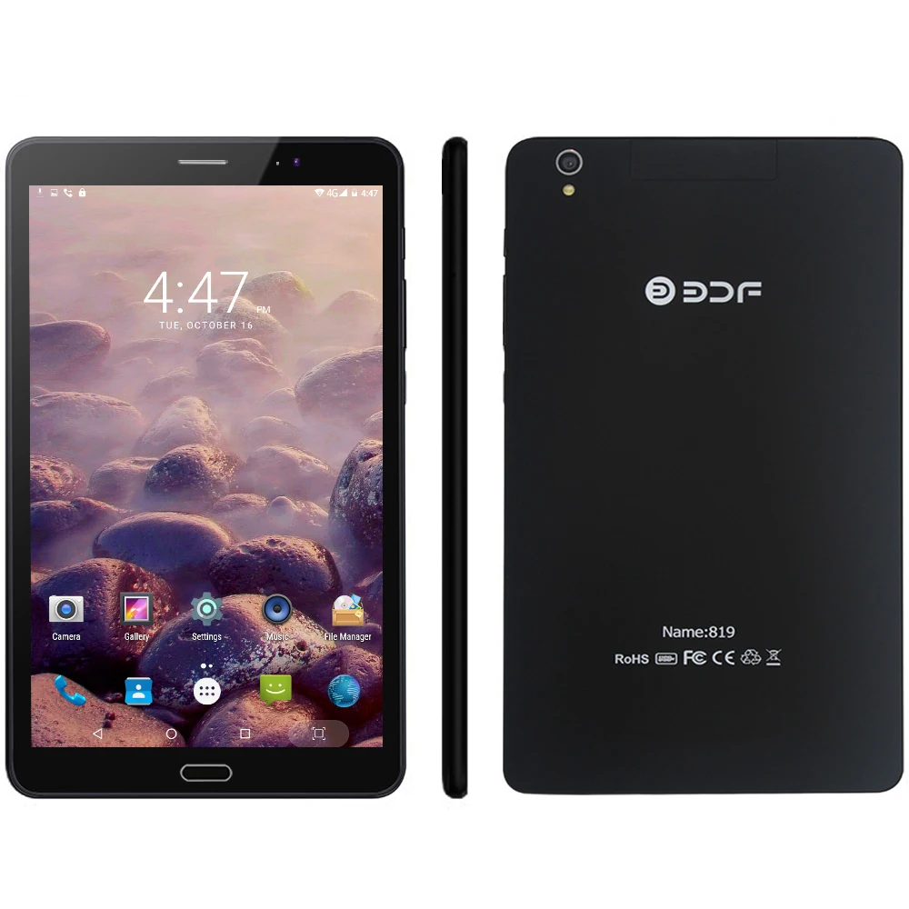 BDF Новый 8 дюймовый 3G телефон планшетный ПК Google Play Android 6 0 планшеты четырехъядерный