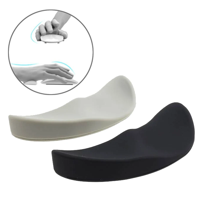 

Коврик для мыши силиконовый нескользящий, эргономичный, обтекаемый, для компьютера, для офиса и игр