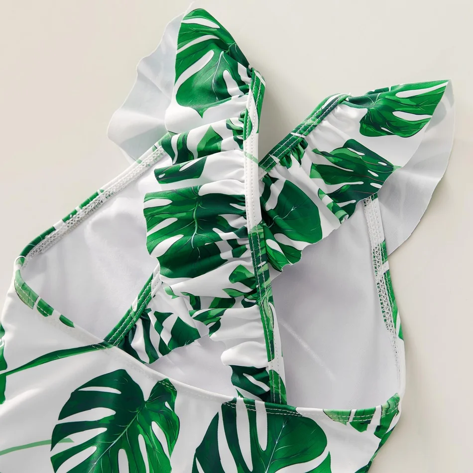 Женский слитный купальник для девочек и мальчиков одежда купания всей семьи