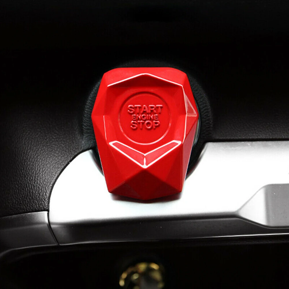 

Car Decor Ignition Switch Trim Red Start Hot sale Newest Sale Brand new