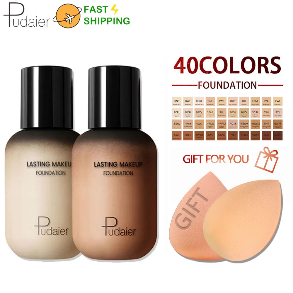 Пудейер основа для лица макияж Быстрая доставка Жидкий тональный крем матовая