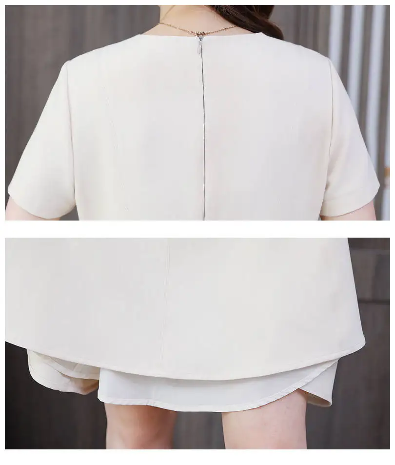 

Apricot Dress 2020 Women's Summer Fashion A-line High Waist Round Neck Short Sleeve Vestidos Femininity Retro Black Dress E10