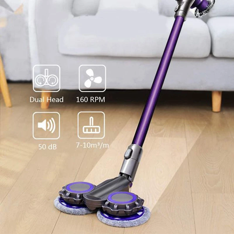 Электрическая насадка на швабру для Dyson V7 V8 V10 V11 беспроводная щетка пылесоса с