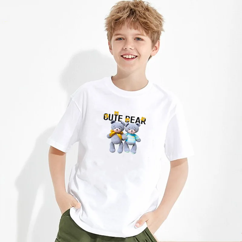 Топы для мальчиков летние брендовые детские футболки одежда хлопковые рубашки и