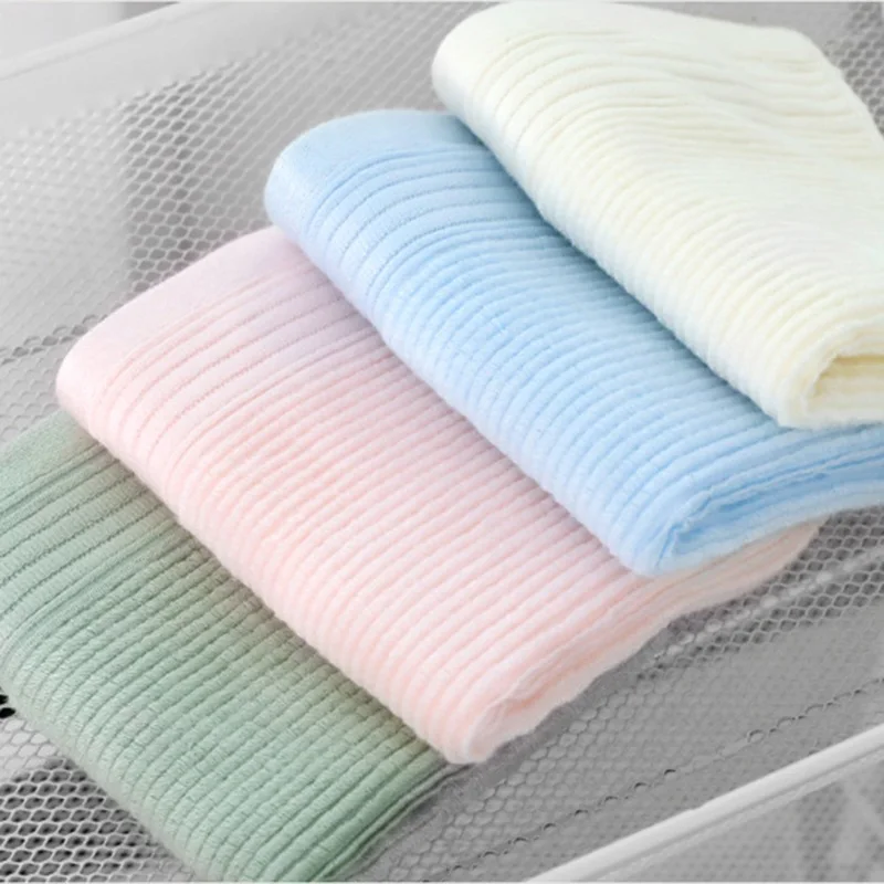 Бамбуковое волокно Марлевое мягкое полотенце для лица Впитывающее простое кожи