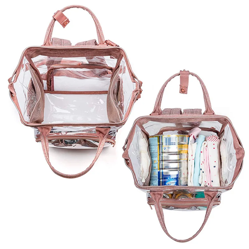 Большая модная вместительная сумка для мам и детский дорожный рюкзак