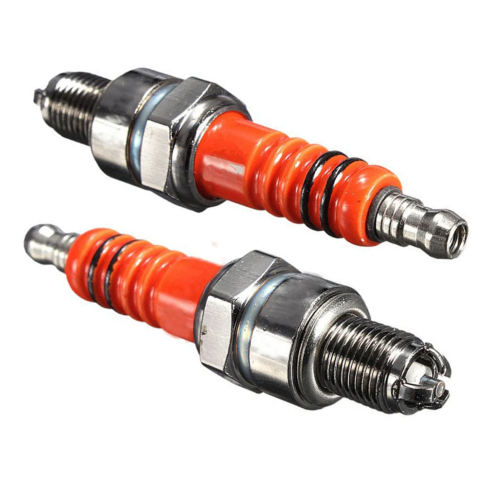 

Pack of 1 Racing 3 Electrode Spark Plug A7TC for 50cc,70cc,90cc,110cc,125cc dirtbikes ATVs Cubs HONDA CRF50 DAX