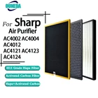 Фильтры HEPA и углеродные сменные для Philips, запчасти для воздухоочистителя Philips AC4002, AC4004, AC4012, 3 шт.комплект, AC4121, AC4123, AC4124