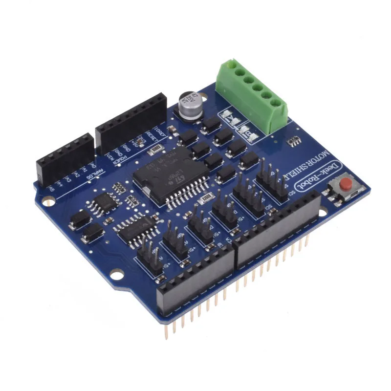 Модуль драйвера двигателя постоянного тока для Arduino uno L298N L298P R3 экран 5 в 12 В 2 а