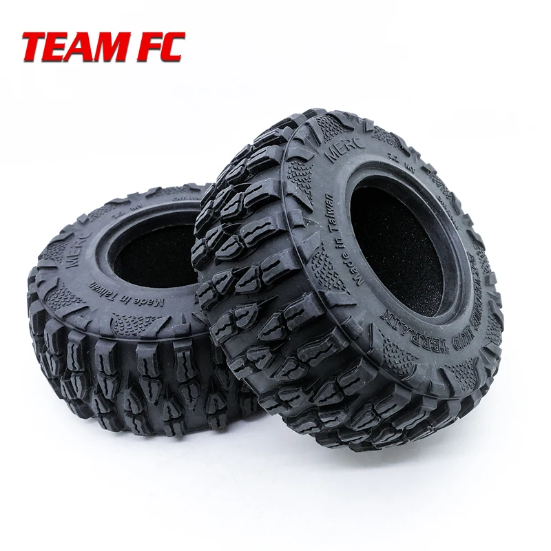4 шт. 2 "резиновые шины 120 мм для 1/10 RC Crawler Axial SCX10 90046 trx4 Запчасти радиоуправляемых