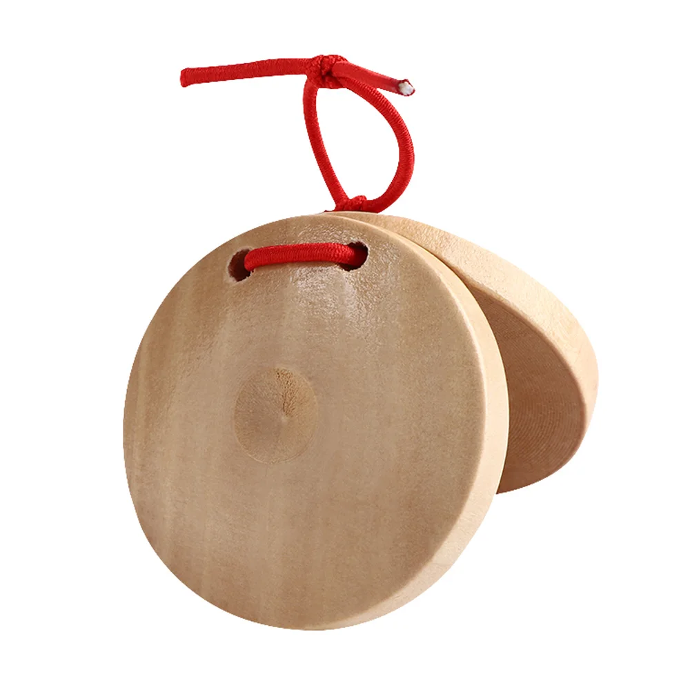 1 шт. забавные деревянные кастанки перкуссионные музыкальные инструменты