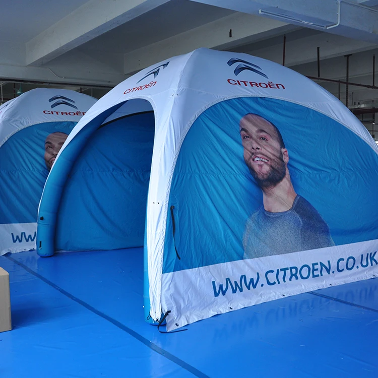 

4x4 м/13x13 футов воздушная герметичная надувная палатка из ТПУ для кемпинга