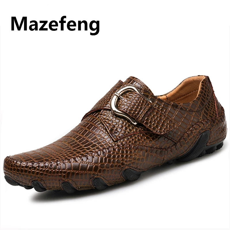 2019 Брендовые мужские лоферы мужская повседневная обувь для вождения из