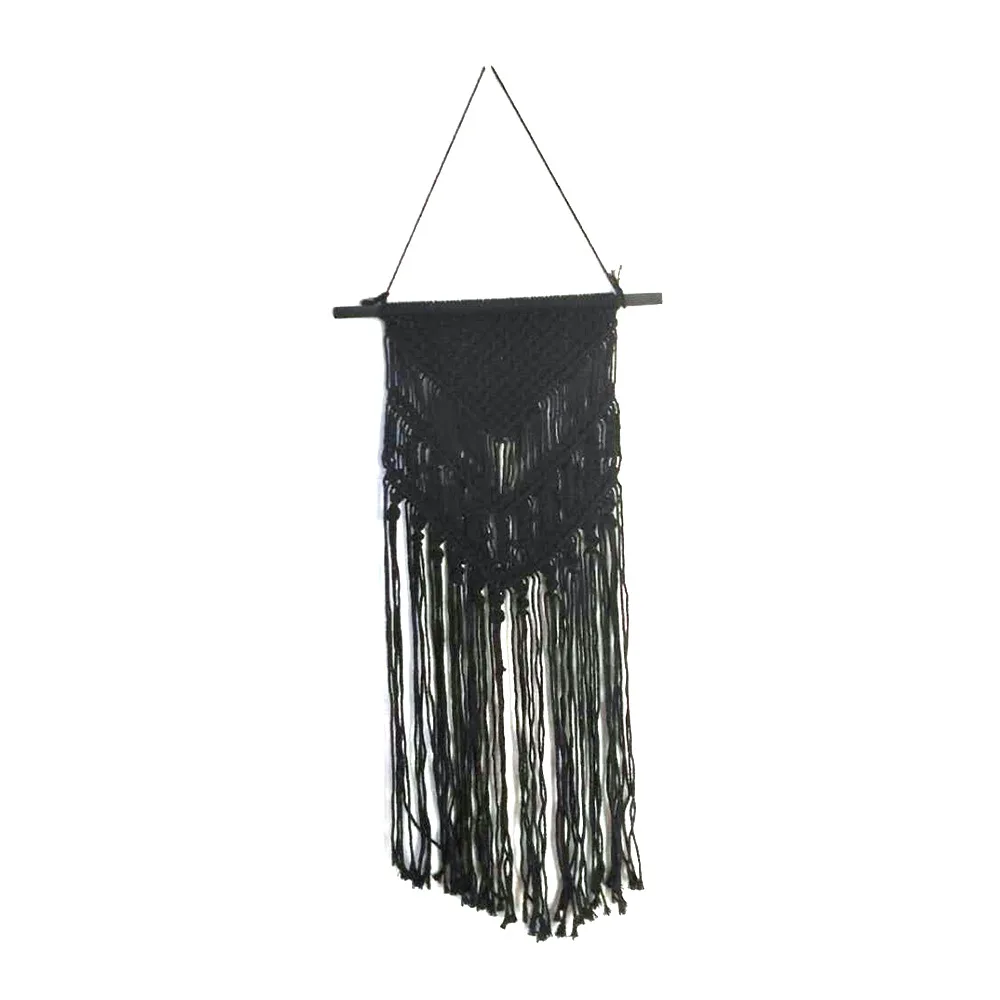 Настенный подвесной гобелен с кисточками богемное домашнее одеяло ручная работа