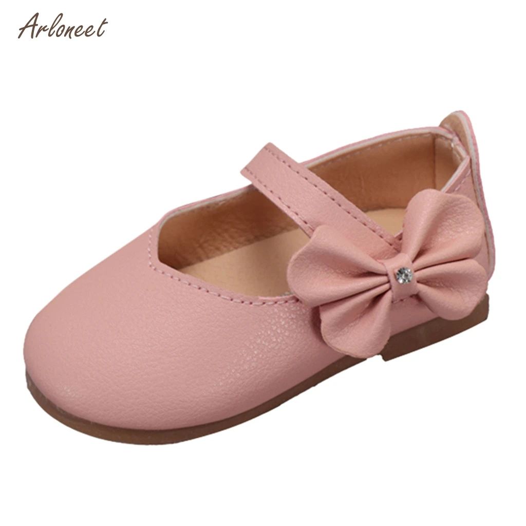 ARLONEET/Обувь для новорожденных девочек 2020 г. малышей прогулок с милым бантом