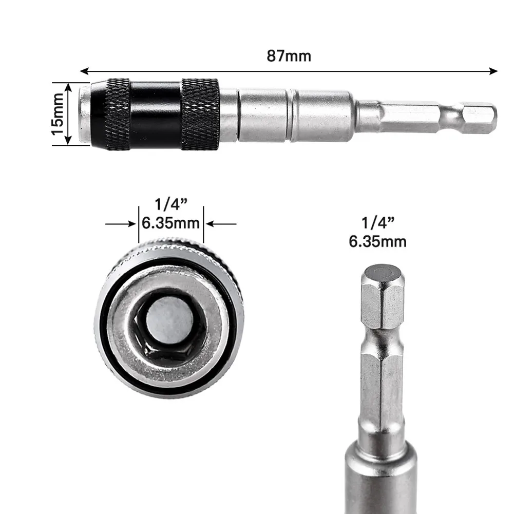 

105 Degree Magnetic Screw Drill Bit Adapter Angle Bit Chuck Drill Holder
