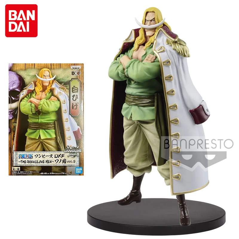 

Bandai One Piece Anime Figure DXF Wano Country Kimono Edward Newgate Genuine Model Collection Ornaments Peripheral Children Toys