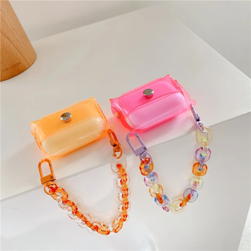 

Fluorescent Case 3D Colors Bracelet Lanyard Wireless Bluetooth Headset soft silicone cover For Airpods PRO 2 Earphone Protective