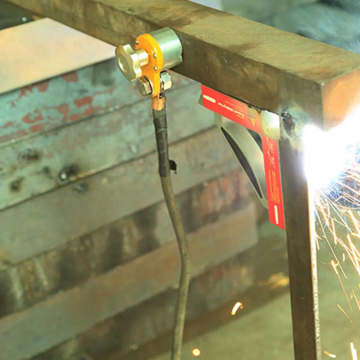 

600A Switchable Magnetic Welding Ground Clamp Connector Rare Earth On/Off Magnet Welding Tool Weld Holders