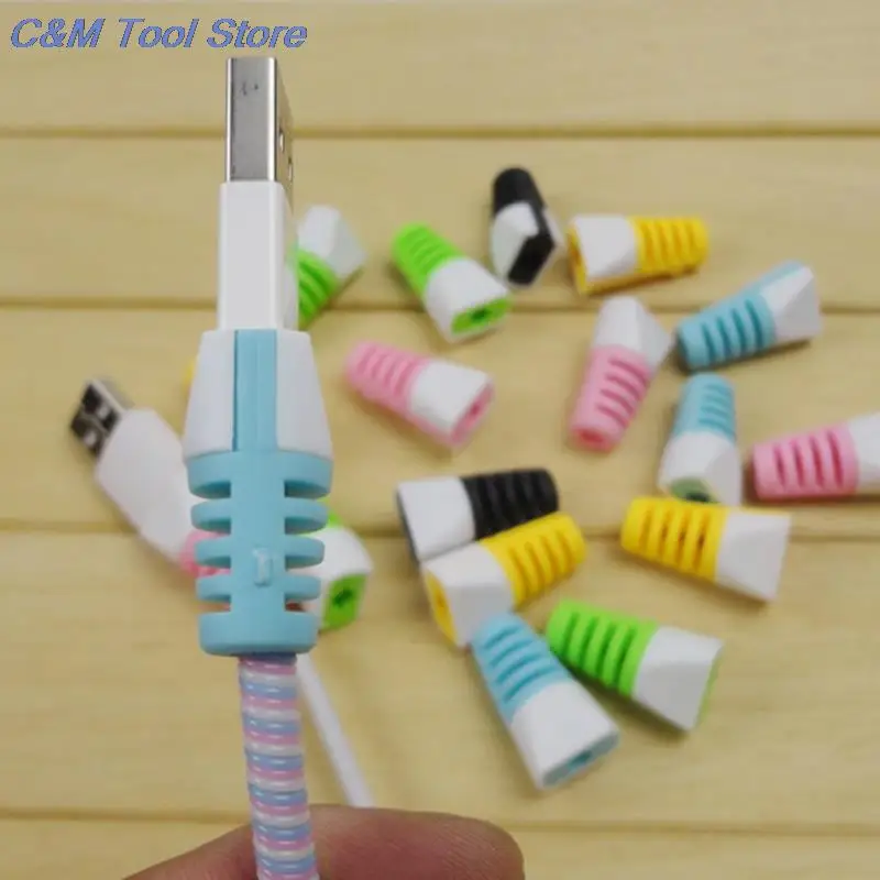 2 шт. протектор кабеля шпуля намотка линии передачи данных чехол Веревка Защита