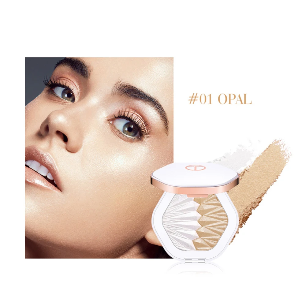 Палитра хайлайтеров 2 в 1 осветлитель для лица Мерцающая контурирующая оболочка