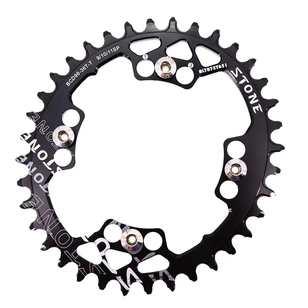 Каменная звезда 96BCD овальной формы для Shimano alivivo M782 M612 M4000 M672 XTC820 34 36 38 40 42 44 46T 48T MTB