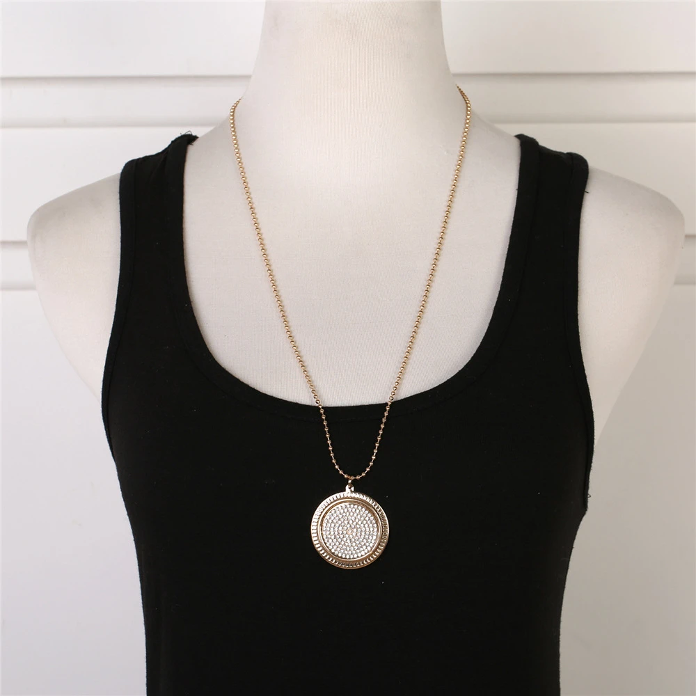 

Fashion Creative Retro All-match Glass Drill Girl Women Necklace for Women Jewelry Birthday Gift Part Accessories