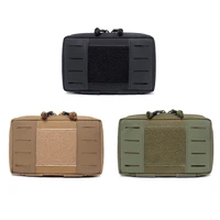 molle military pouch bag oxford cloth hook and loop camping accessories utility multi tool kit bag first aid two way fastener