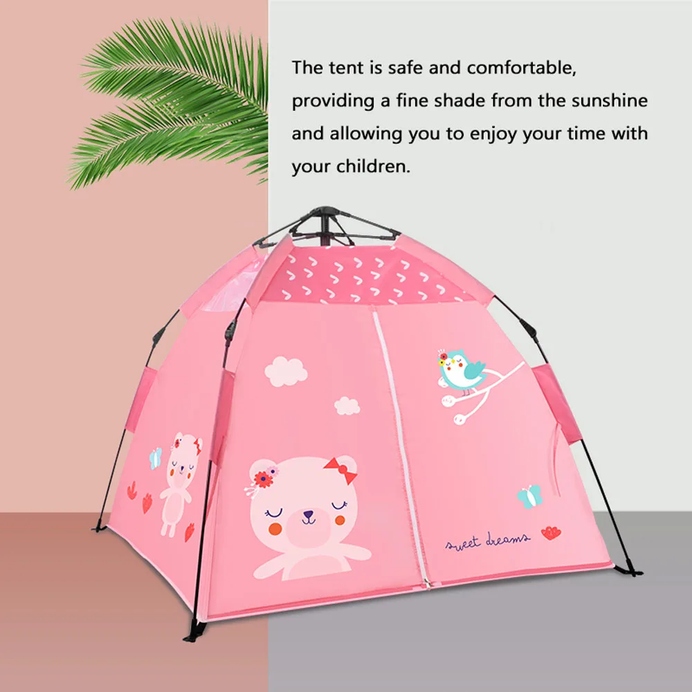 

Outdoor Baby Children Portable Pops Up Tent Sunshine Shelters with Mosquito Net Sunshine Baby Shade Beach Tents