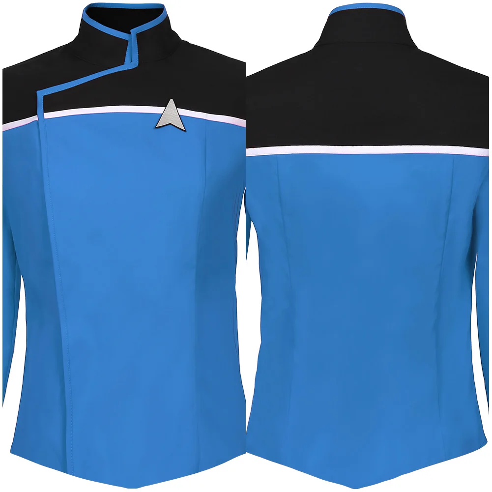 

Костюм для косплея нижней деки Сезон 1 Синяя Униформа рубашка Топ